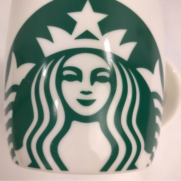 Starbucks 2017 White Green Mermaid Graphic 14 oz. Mug - Picture 3 of 11